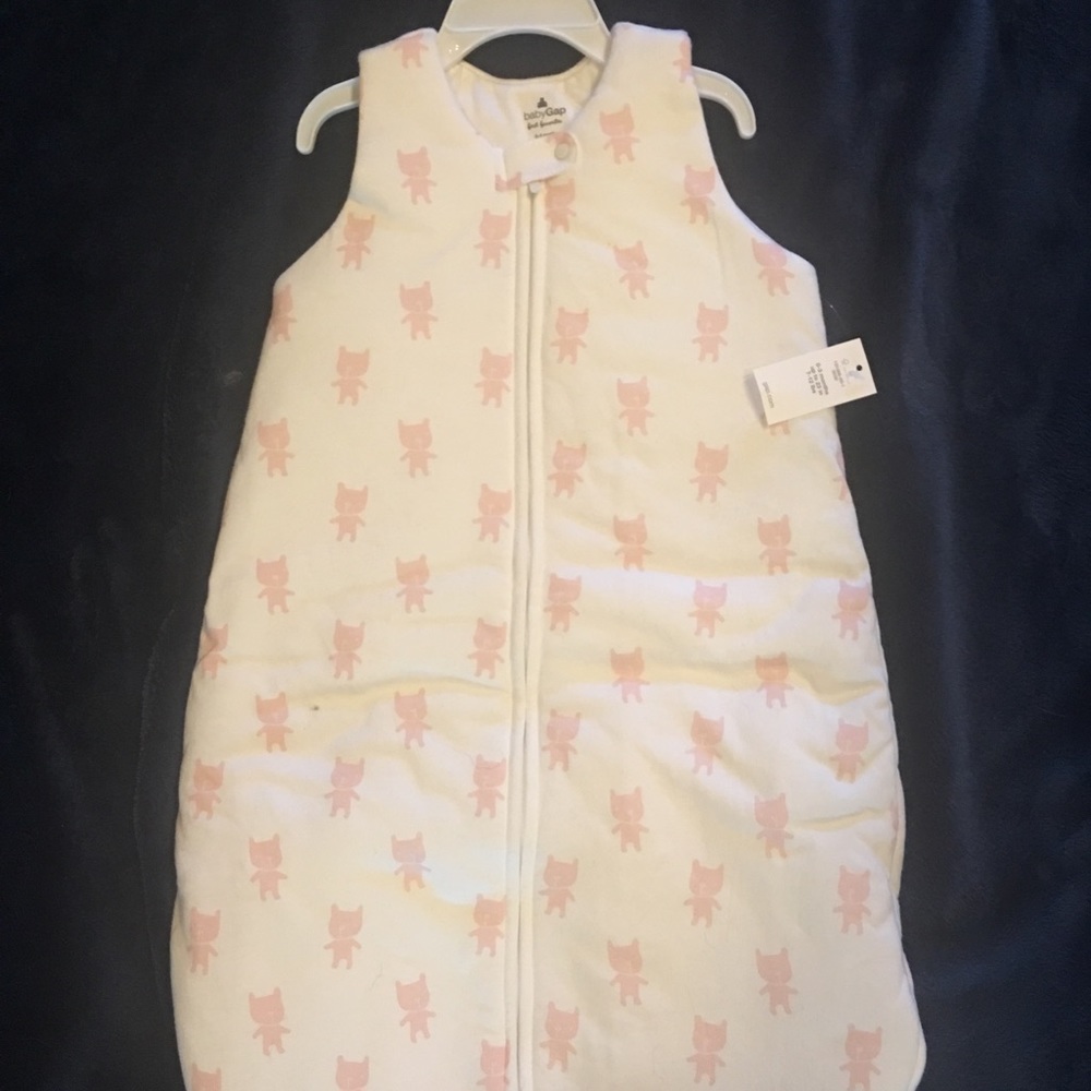 Baby Gap Girls stuffed sleep sack NWT